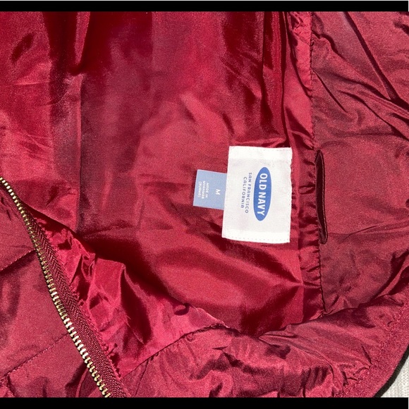 Red/Burgundy Old Navy Vest - Picture 3 of 3